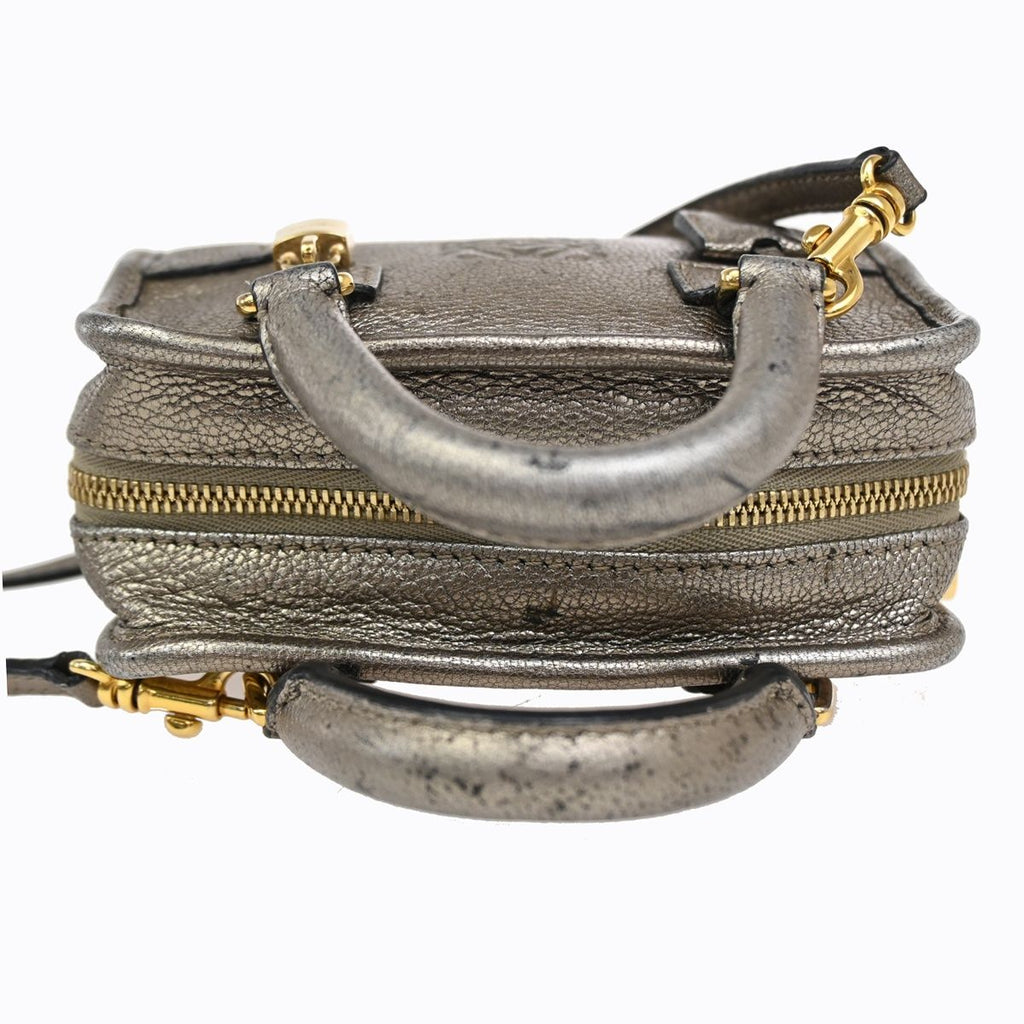 Loewe Amazona Micro Mini Shoulder Bag 2-Way Metallic Leather — view 5