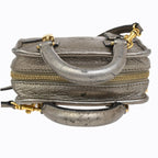 Loewe Amazona Micro Mini Shoulder Bag 2-Way Metallic Leather — view 5