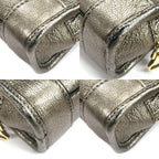 Loewe Amazona Micro Mini Shoulder Bag 2-Way Metallic Leather — view 6