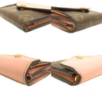 Louis Vuitton Monogram Portefeuille Zoe Trifold Wallet Pink — view 4