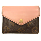 Louis Vuitton Monogram Portefeuille Zoe Trifold Wallet Pink
