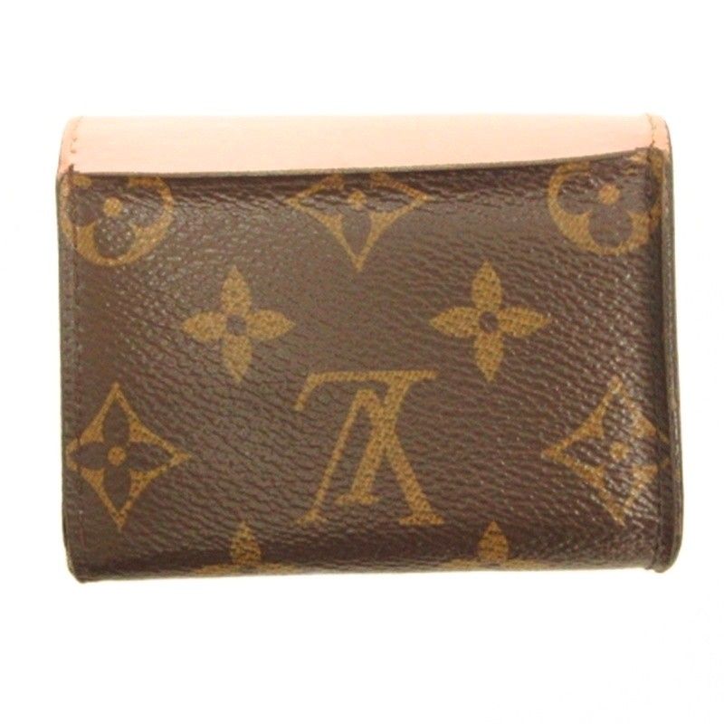 Louis Vuitton Monogram Portefeuille Zoe Trifold Wallet Pink — view 2