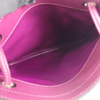 Hermes Sac Aline Mini Shoulder Bag Swift Agneau Milo Anemone Violet Silver — view 8