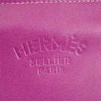 Hermes Sac Aline Mini Shoulder Bag Swift Agneau Milo Anemone Violet Silver — view 7