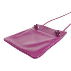 Hermes Sac Aline Mini Shoulder Bag Swift Agneau Milo Anemone Violet Silver — view 4