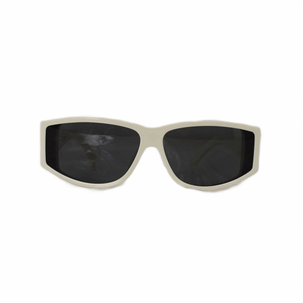 Celine Sunglasses Rectangle Frame Triomphe Logo Gold White Eyewear — view 2