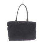 Prada Tessuto Nylon Tote Bag Black — view 2