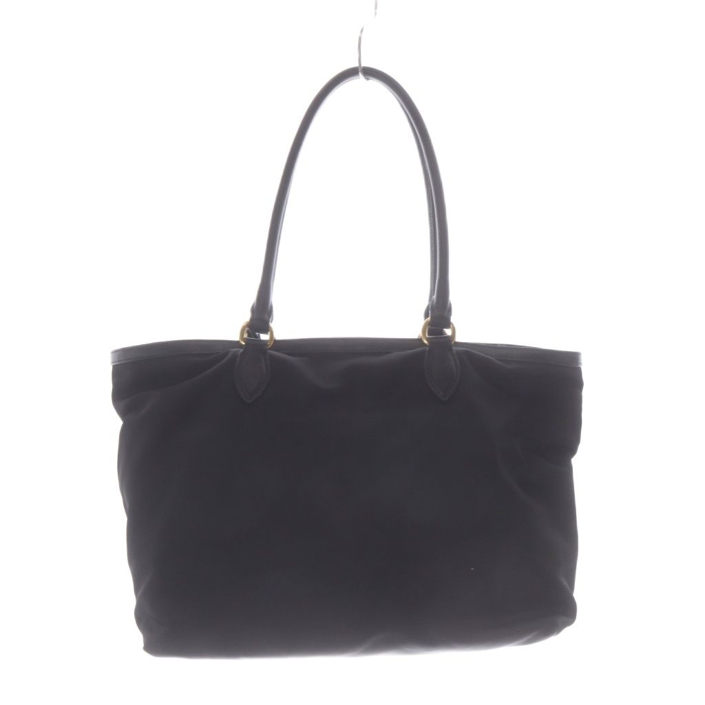 Prada Tessuto Nylon Tote Bag Black — view 2