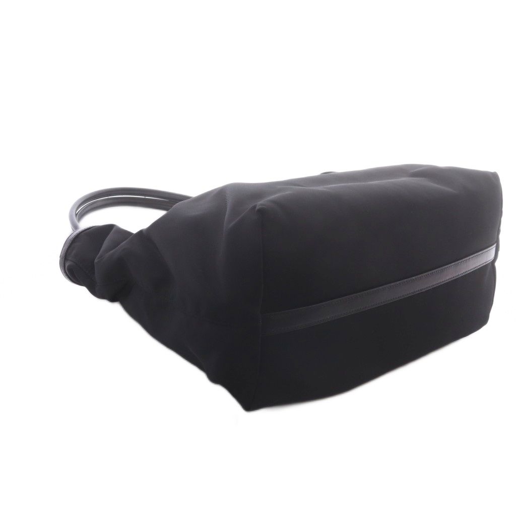 Prada Tessuto Nylon Tote Bag Black — view 4