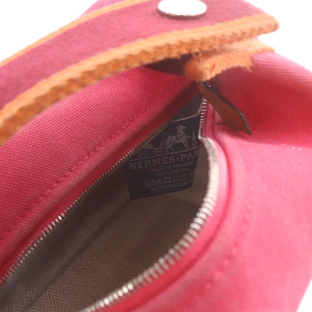 Hermes Bride-a-Brac Bus Pouch PM Handbag Pink — view 7