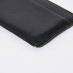 Chanel Cambon Line Card Case CC Logo Lambskin Black Pink — view 7