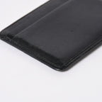 Chanel Cambon Line Card Case CC Logo Lambskin Black Pink — view 8