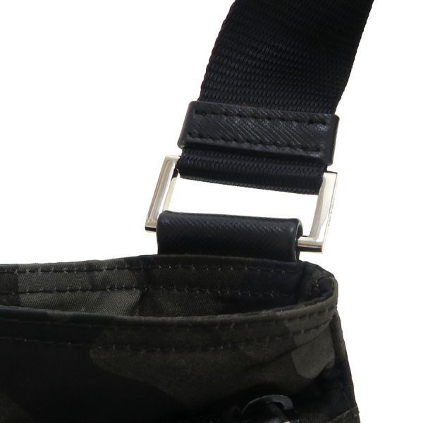 Prada Nylon Wallet Gray — view 8