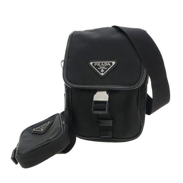 Prada Re-Nylon Shoulder Bag Black