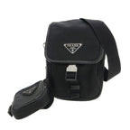 Prada Re-Nylon Shoulder Bag Black