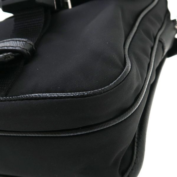 Prada Re-Nylon Shoulder Bag Black — view 5