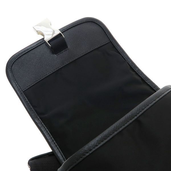 Prada Re-Nylon Shoulder Bag Black — view 8
