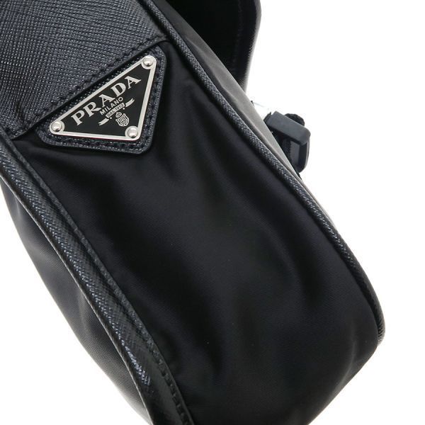 Prada Re-Nylon Shoulder Bag Black — view 5