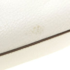 Prada Leather Pouch White — view 5