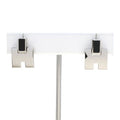 Hermes Irene Earrings Silver