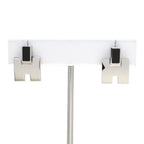 Hermes Irene Earrings Silver
