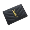 Saint Laurent Paris Monogram Business Card Case