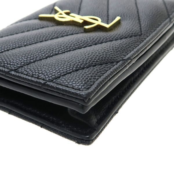 Saint Laurent Paris Monogram Business Card Case — view 8