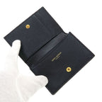 Saint Laurent Paris Monogram Business Card Case — view 2
