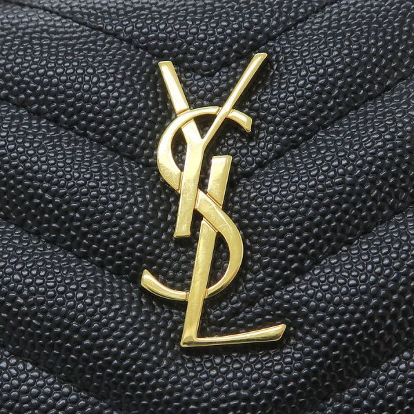 Saint Laurent Paris Monogram Business Card Case — view 6