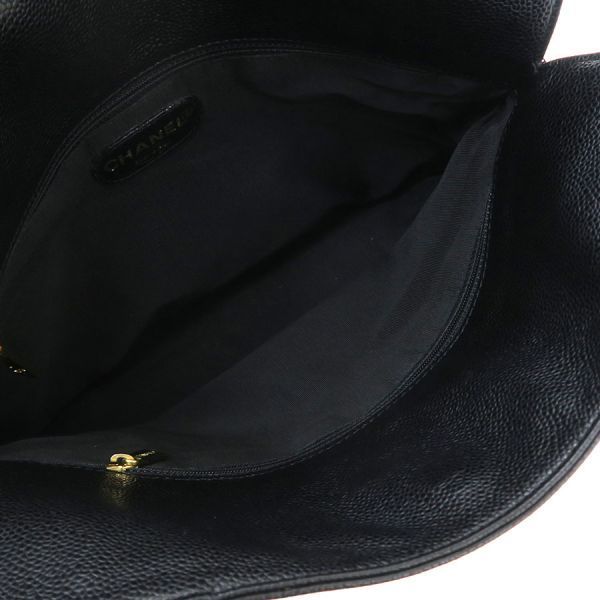 Chanel Caviar Tote Bag Black — view 3