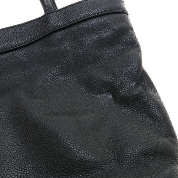 Chanel Caviar Tote Bag Black — view 7