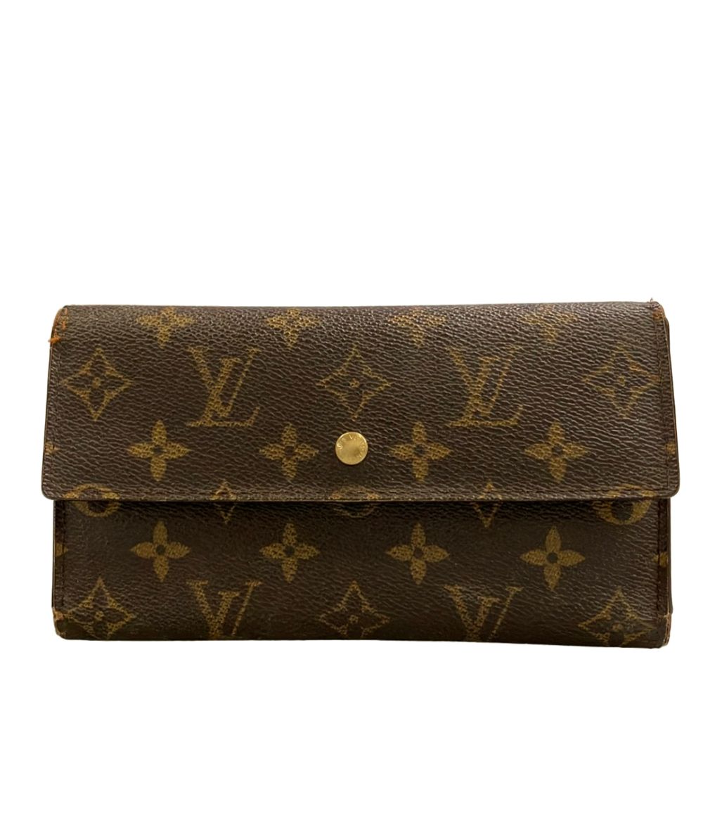 Louis Vuitton Wallet Trifold Portefeuille International Monogram