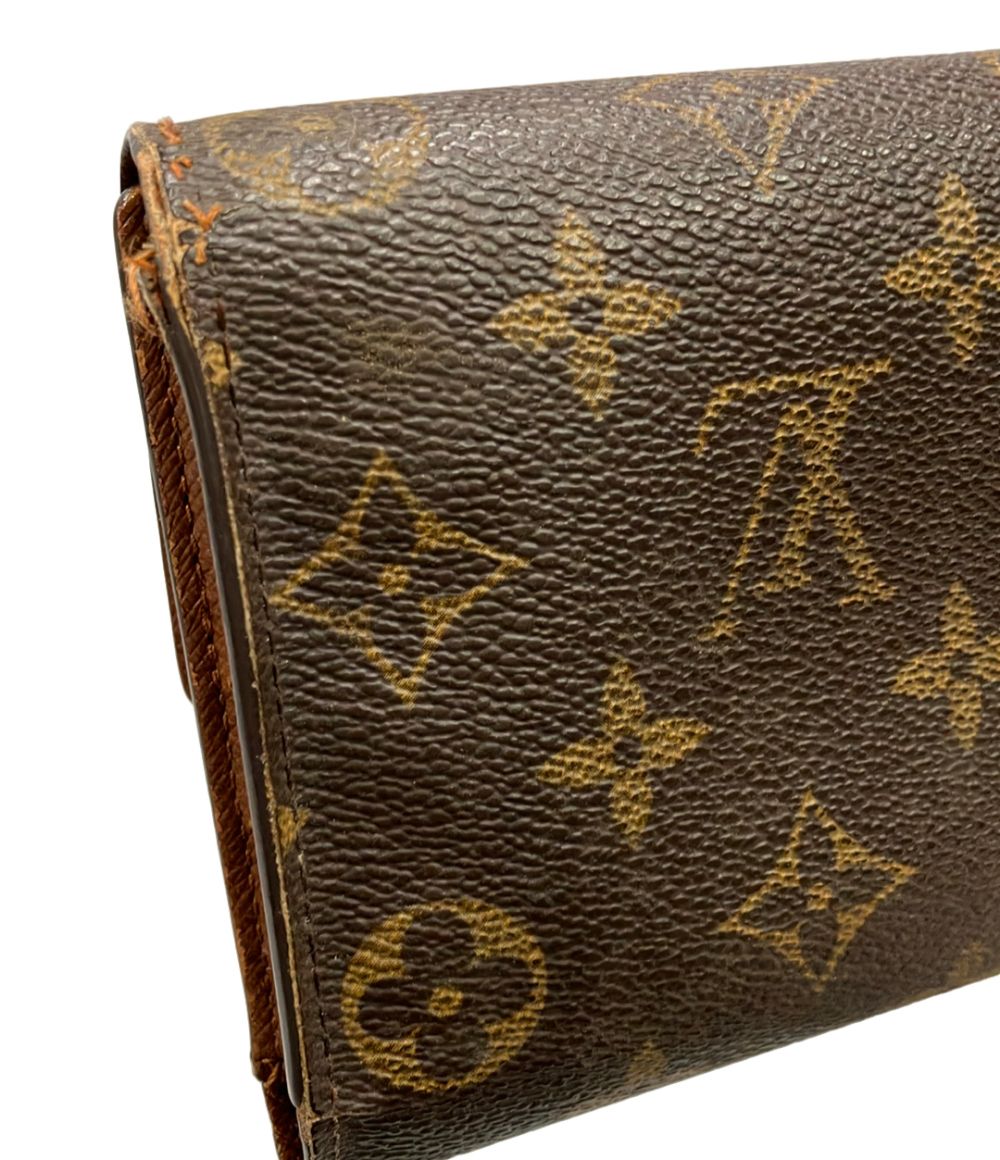 Louis Vuitton Wallet Trifold Portefeuille International Monogram — view 6