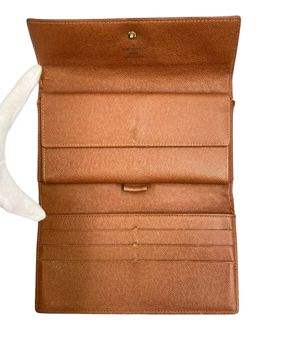 Louis Vuitton Wallet Trifold Portefeuille International Monogram — view 3