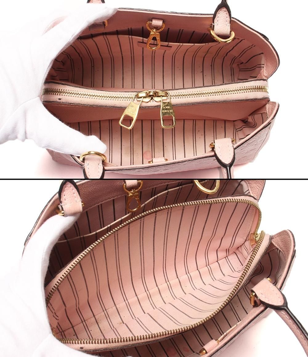 Louis Vuitton 2-Way Shoulder Bag Crossbody Montaigne BB Monogram Empreinte — view 3