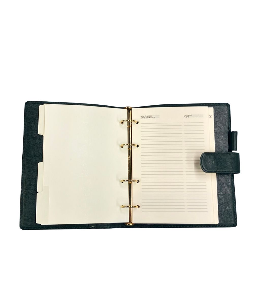 Louis Vuitton Notebook Cover Agenda GM Taiga — view 3