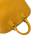 Louis Vuitton Vintage Alma Epi Leather Boston Bag Tassili Yellow — view 4