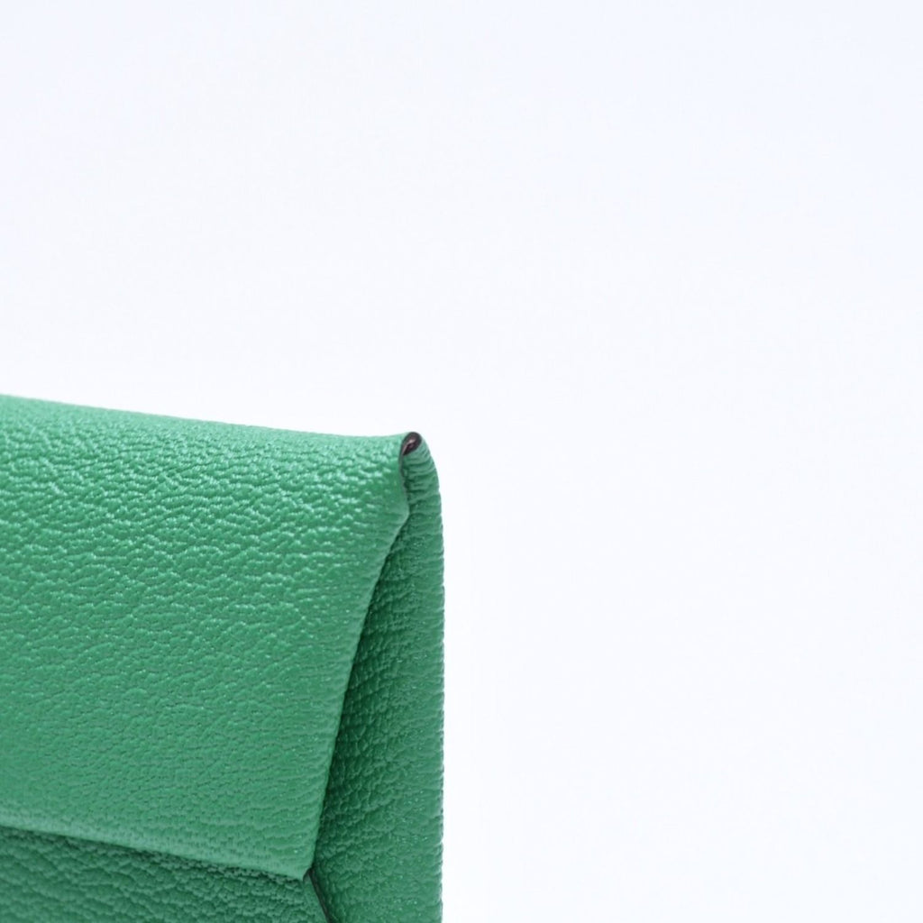 Hermes Wallet Coin Purse Bastia Azap Green — view 4