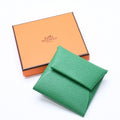 Hermes Wallet Coin Purse Bastia Azap Green