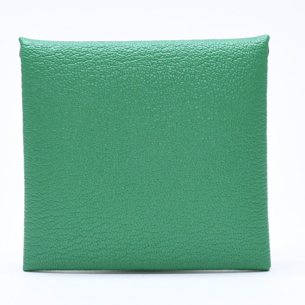 Hermes Wallet Coin Purse Bastia Azap Green — view 3