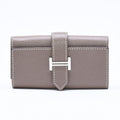 Hermes Key Case Bearn Etoupe Epsom Silver Veau Key Holder