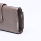 Hermes Key Case Bearn Etoupe Epsom Silver Veau Key Holder — view 5
