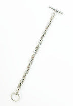Hermes Chaine D'ancre MM 16 Links Silver Bracelet — view 2