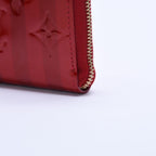 Louis Vuitton Wallet Monogram Vernis Zippy Coin Purse Pomme D'amour Gold — view 6