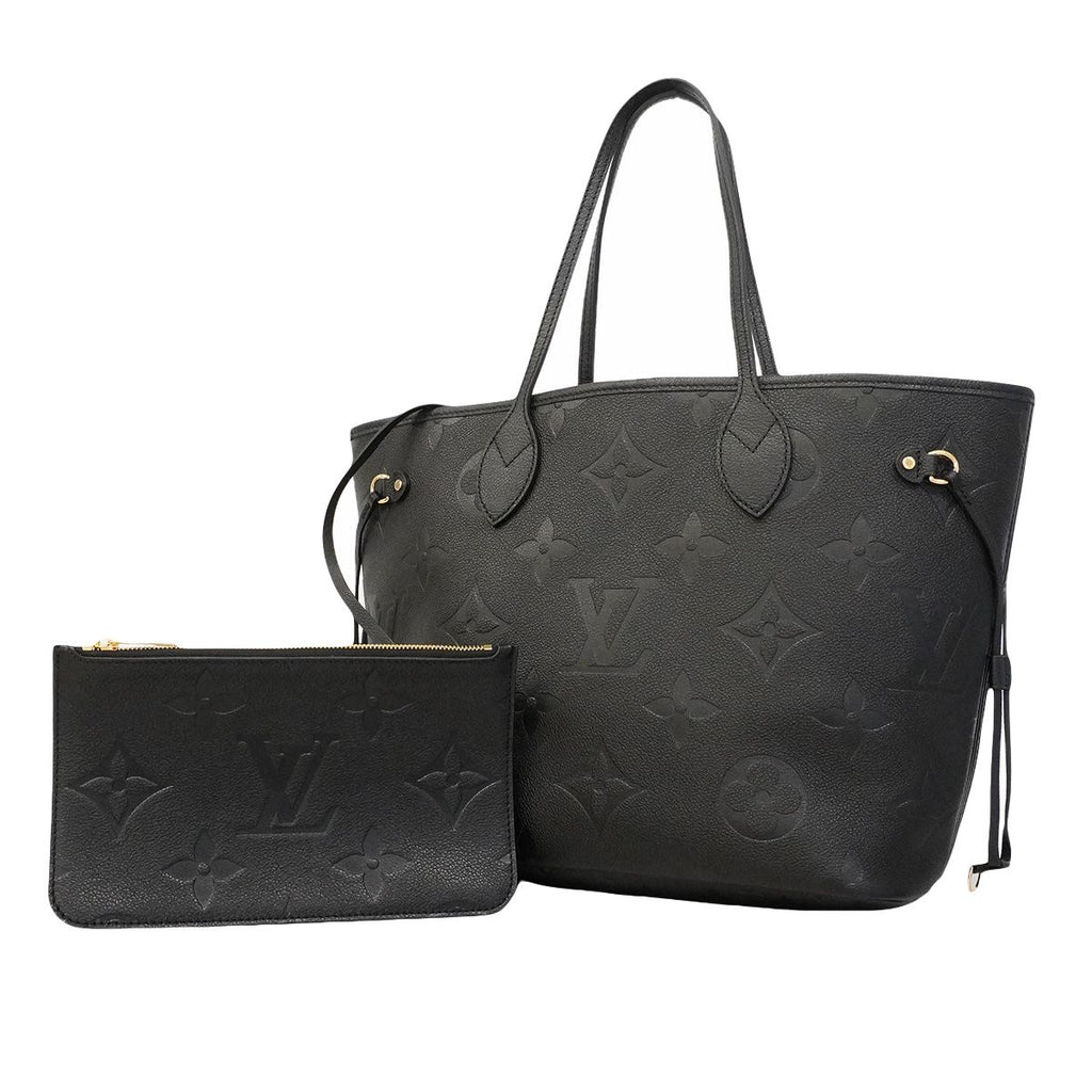 Louis Vuitton Tote Bag Monogram Empreinte Neverfull MM Noir