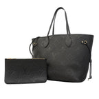 Louis Vuitton Tote Bag Monogram Empreinte Neverfull MM Noir