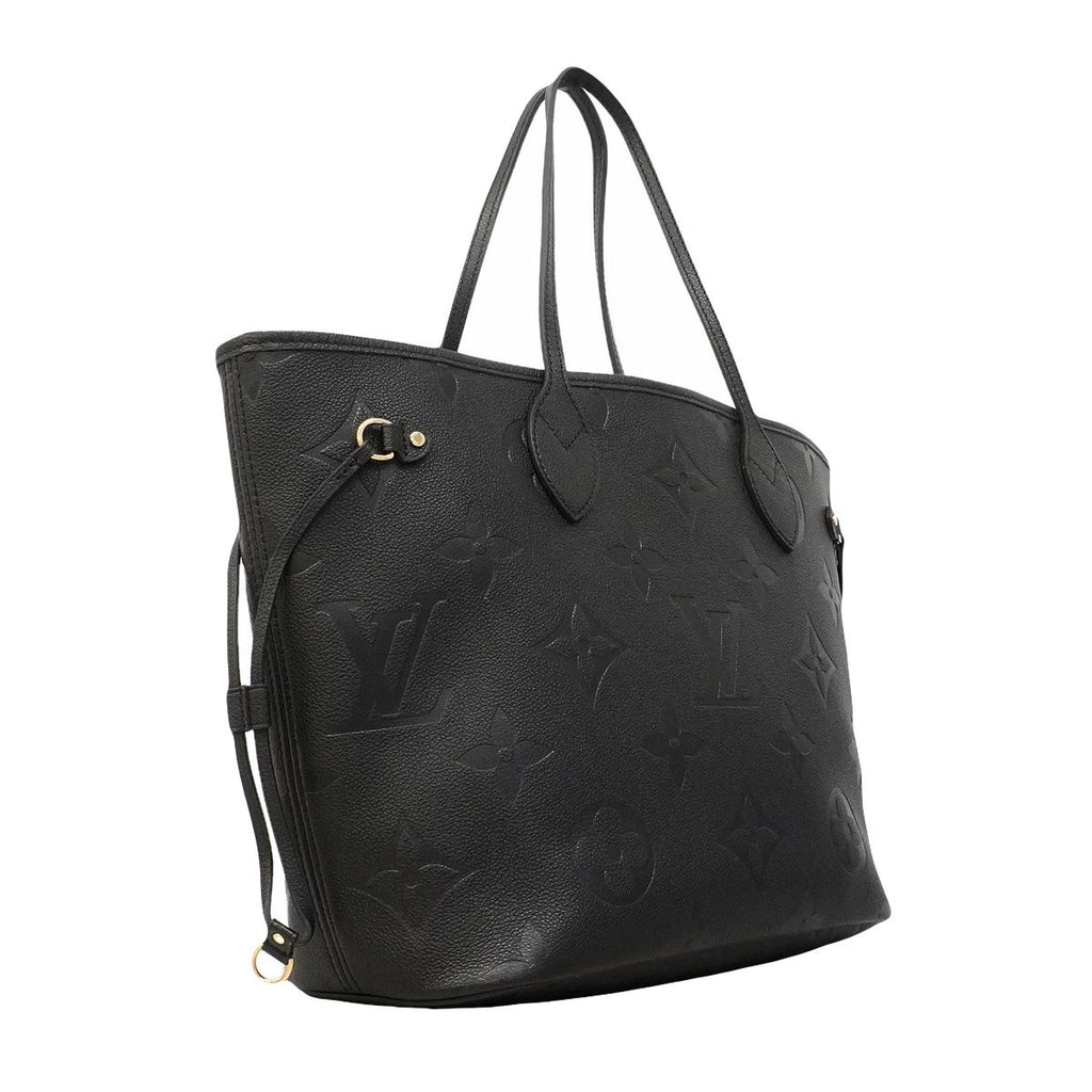Louis Vuitton Tote Bag Monogram Empreinte Neverfull MM Noir — view 2