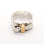Hermes Ring Artemis 18k Yellow Gold 925 Sterling Silver — view 3