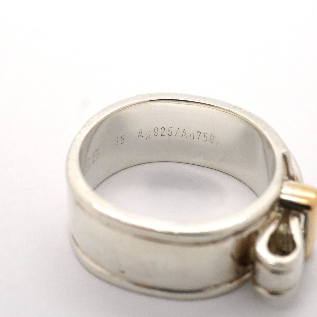 Hermes Ring Artemis 18k Yellow Gold 925 Sterling Silver — view 5