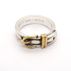 Hermes Ring Ceinture 18k Yellow Gold 925 Sterling Silver — view 3